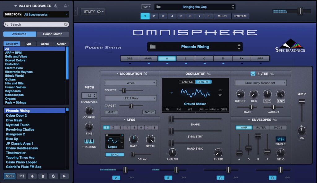 Omnisphere patch library